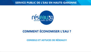 Conseils astuces économies d'eau