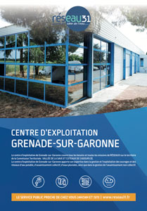 Plaquette Centre Grenade-sur-Garonne Réseau31