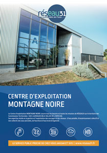 Plaquette Centre Montagne Noire Réseau31