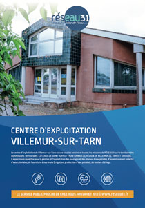 Plaquette Centre Villemur-sur-Tarn Réseau31
