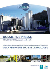 Dossier de presse inauguration usine eau potable PSE Toulouse
