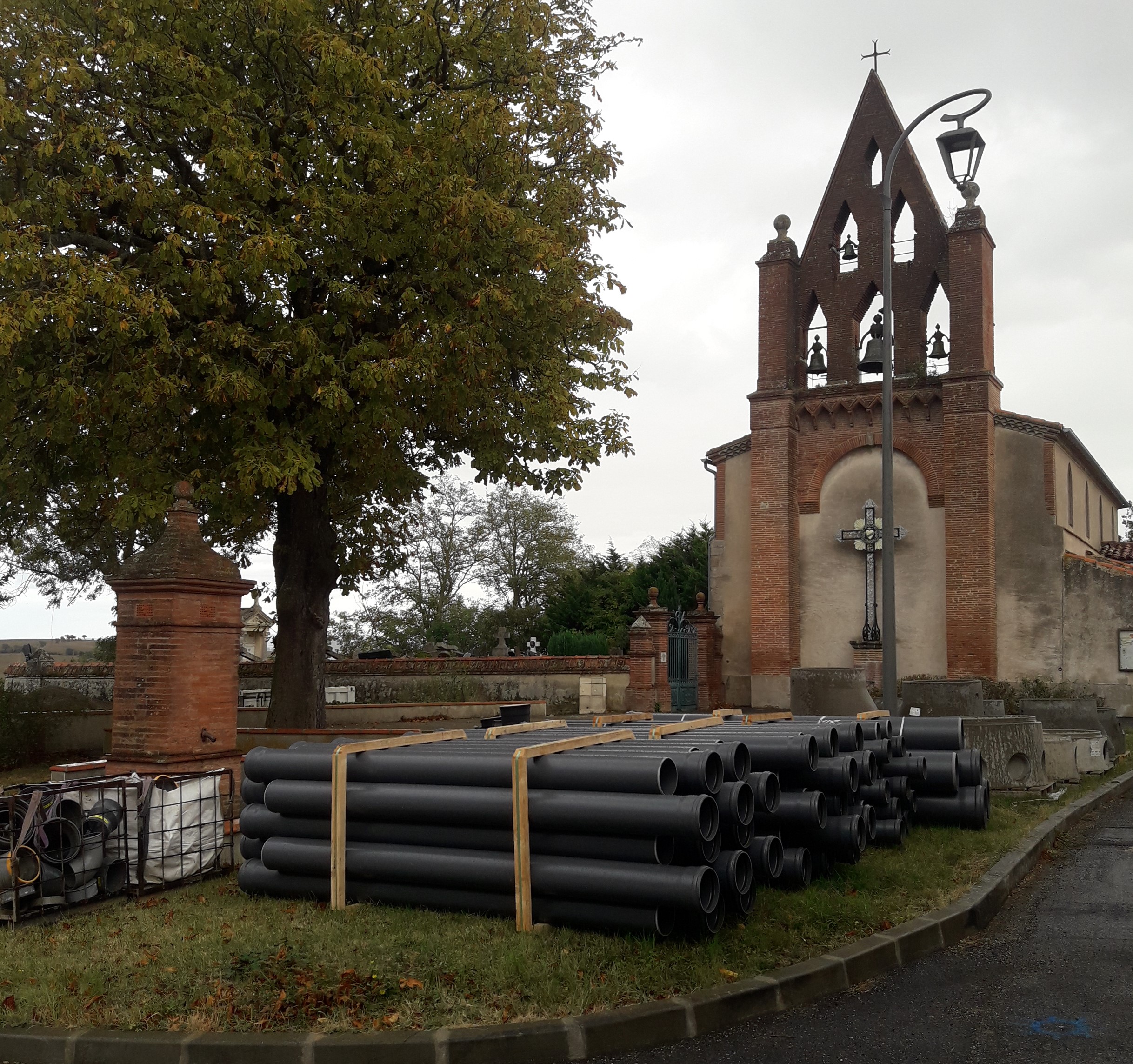 Lire la suite à propos de l’article Création d’un système d’assainissement du centre bourg de Montclar-Lauragais.