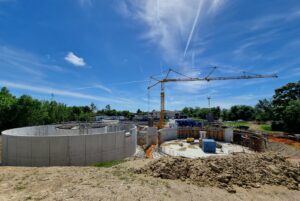 Travaux Station épuration Plaisance un an après