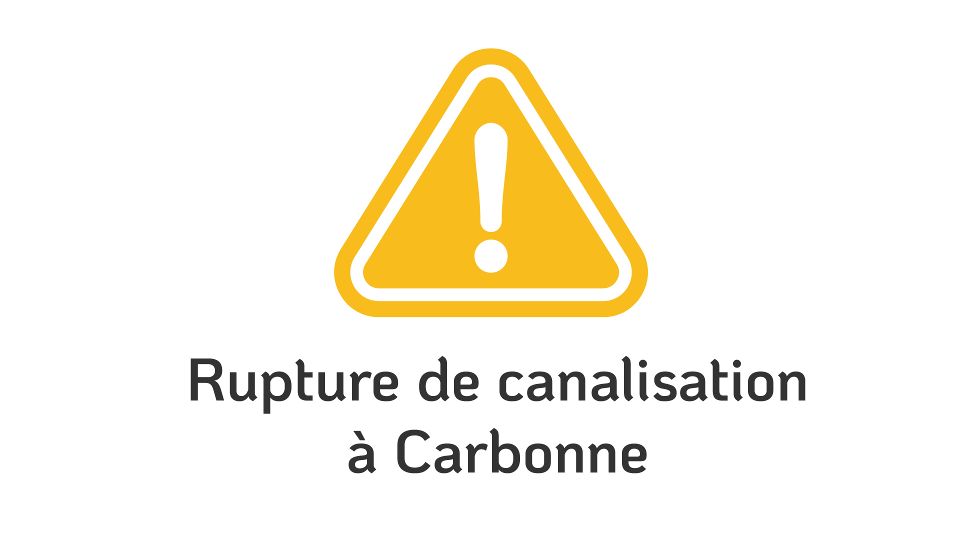 Lire la suite à propos de l’article Rupture d’une canalisation d’eau potable à Carbonne