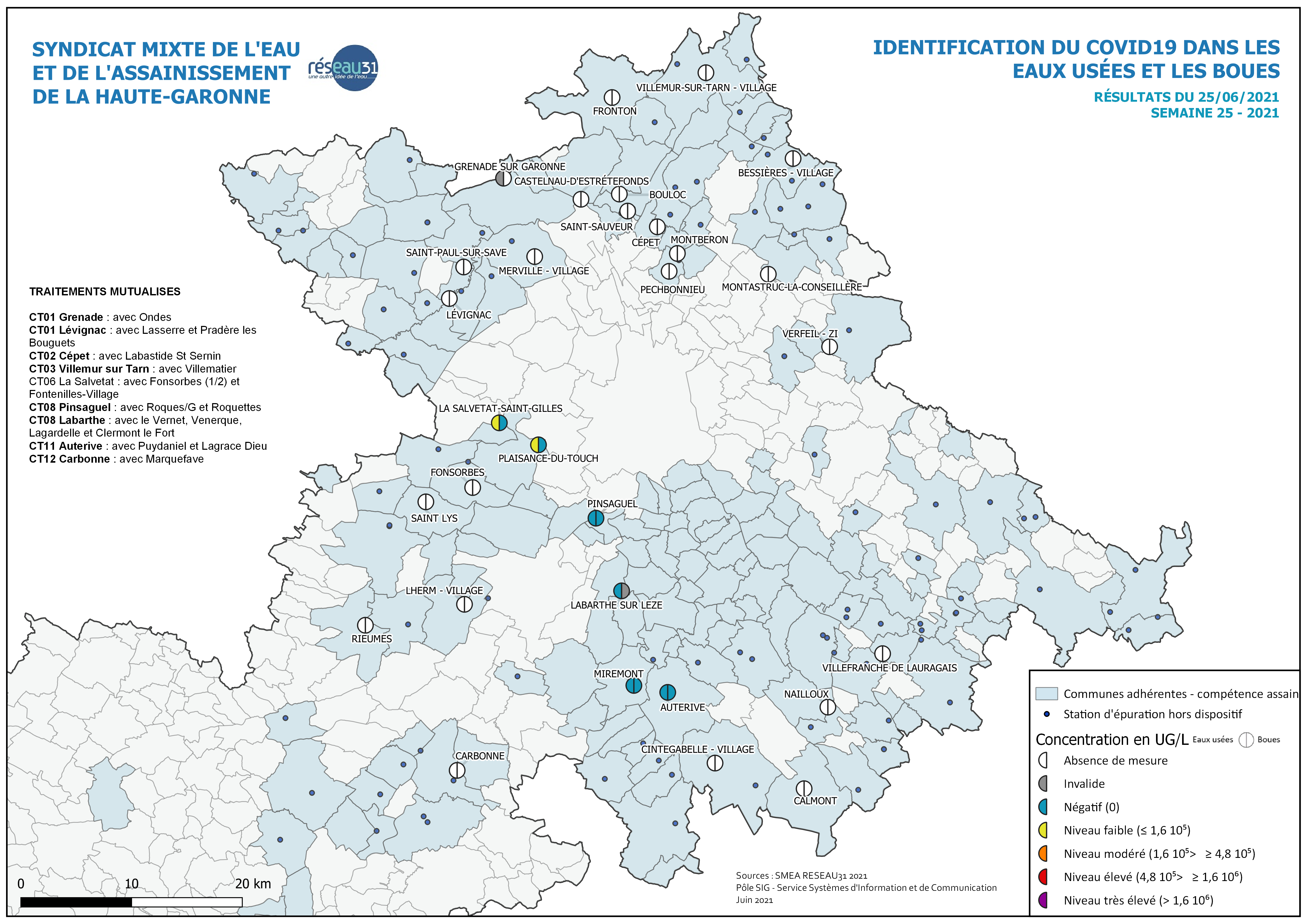 You are currently viewing CARTOGRAPHIQUE DES CHARGES VIRALES DANS LES EAUX USEES ET BOUES DES STATIONS D’EPURATION DE RESEAU31
