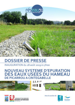 Première page du dossier de presse