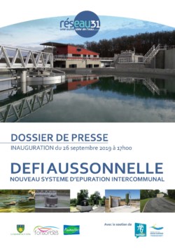 Première page du dossier de presse