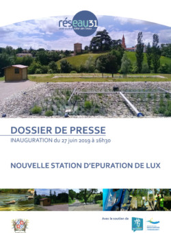 Illustration : première de couverture du dossier de presse